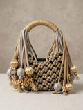 Women Gold Messenger Bag