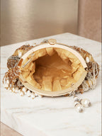 Women's Golden Potli Bag
