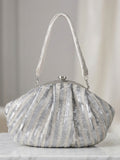 Silver Women Shoulder Bag