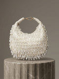 Women White Potli