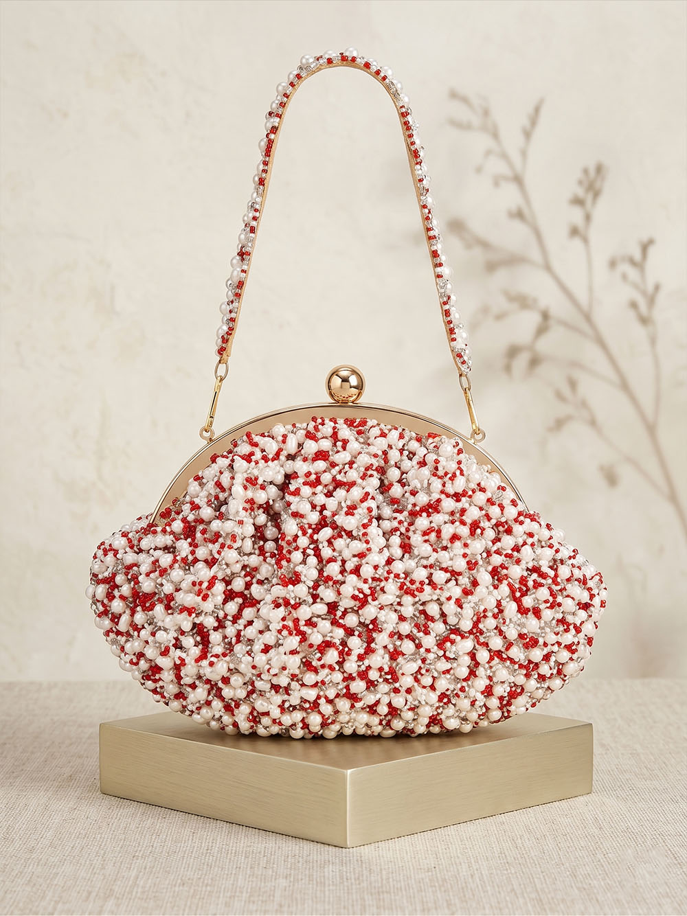 Women's Pink Potli Bag