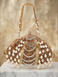 Women's Golden Potli Bag