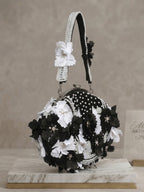Women Black and White Potli