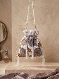 Moonlit Silver Potli