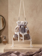 Moonlit Silver Potli