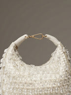 Women White Potli