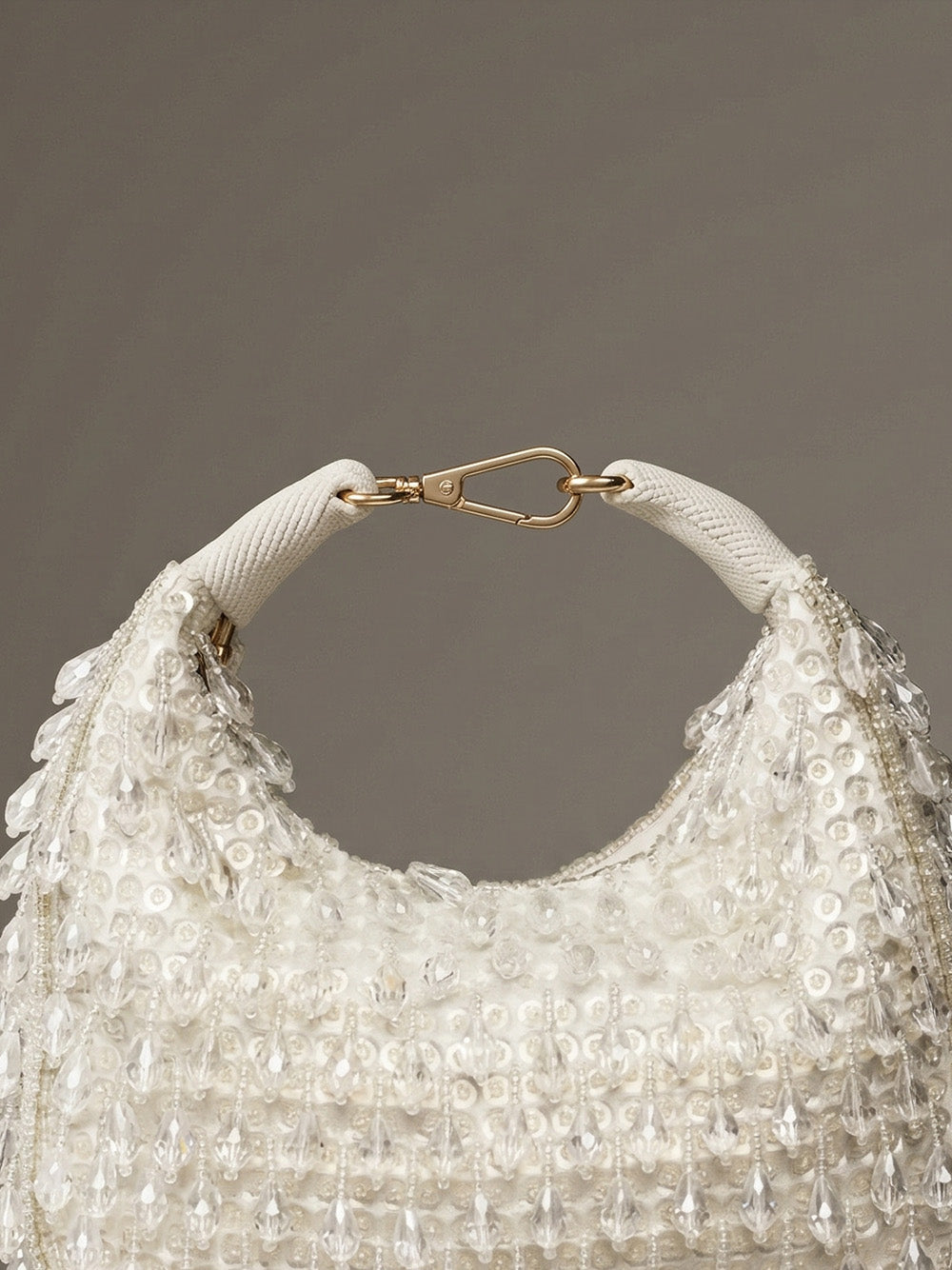 Women White Potli