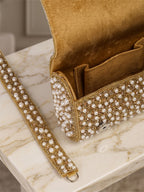 White & Gold Pearl
