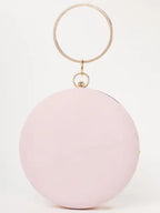 Handcrafted Casual Pink Clutch