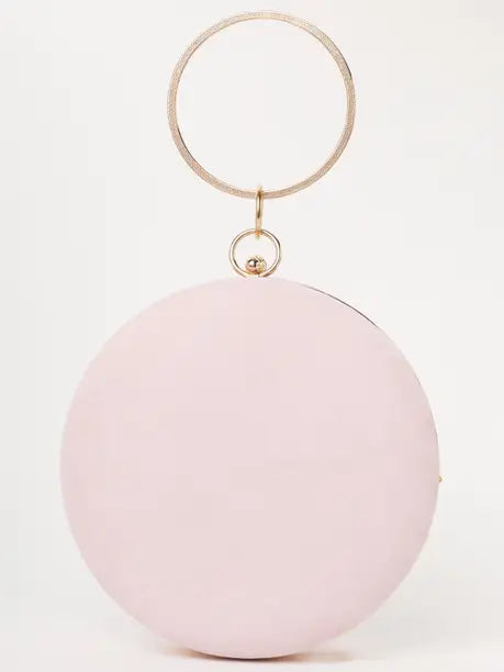 Handcrafted Casual Pink Clutch